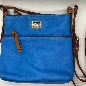 Blue Dooney Bourke Crossbody Bag
